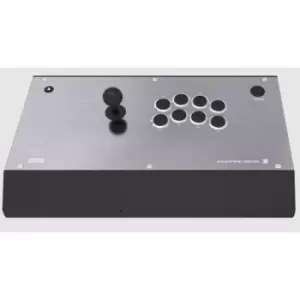 Image of Hori PS4-098E Gaming Controller Black Stainless steel USB 2.0 Fightstick Analogue / Digital PlayStation 4