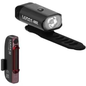 Image of Lezyne Mini Drive 400 / Stick Light Set - Black