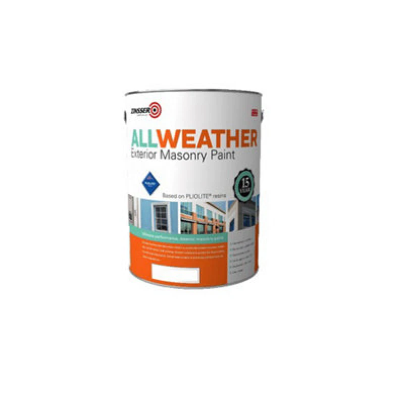Image of Zinsser All Weather Masonry - White - 5 Litre
