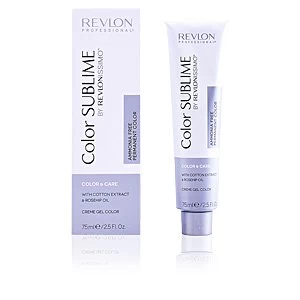 Image of COLOR SUBLIME creme gel color ammonia free #1 75ml