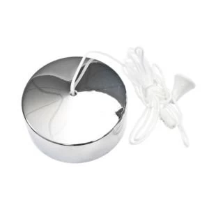 Image of BQ 1 Way Chrome Effect Ceiling Pull Switch