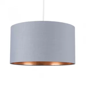 Image of Reni Large Pendant Shade in Grey and Copper