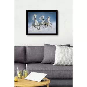 Image of SC0930 Multicolor Decorative Framed MDF Painting