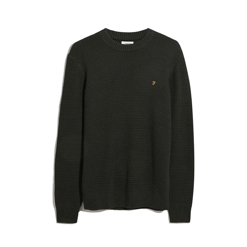 Image of Farah Foraker Crewneck Sweater Black male S