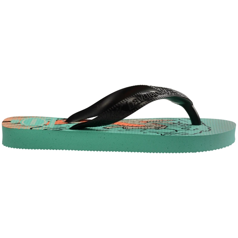 Image of Havaianas Kids Flip Flops Green/Black female 12C