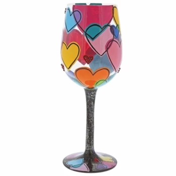 Image of Love Is All Around Us (Lolita) Wine Glass