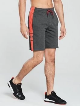 Image of Urban Armor Gear EZ Knit Shorts CharcoalNeon Coral Size L Men