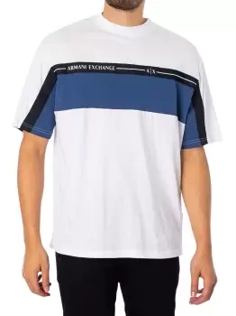 Image of Two Tone Jersey T-Shirt