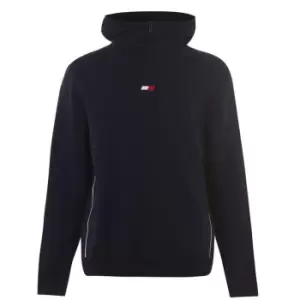 Image of Tommy Sport Quarter Zip Hoodie - Blue