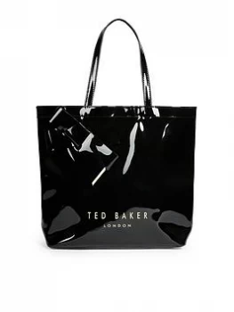 Image of Ted Baker Nicon Knot Bow Large Icon Tote - Black, Women