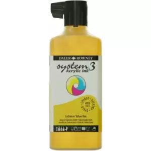 Image of Daler-Rowney System3 Ink 180ml Cadmium Yellow Hue