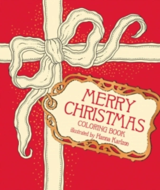 Image of Merry Christmas Coloring Book Hardback