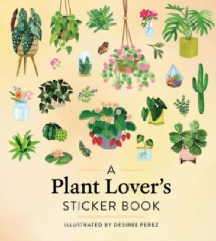 Image of A Plant Lover's Sticker Book Hardback