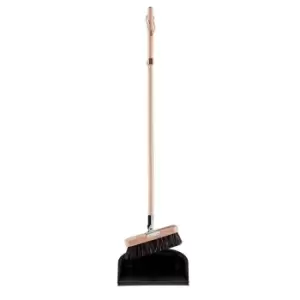 Image of Tower Natural Life Long Handled Dustpan And Brush