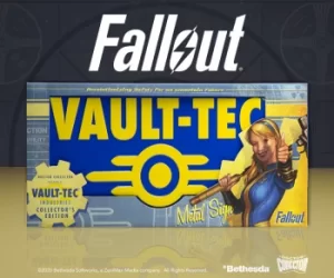 Image of Fallout ''Vault-Tec'' Metal Sign