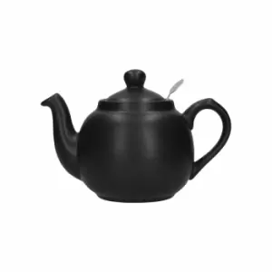 Image of London Pottery Farmhouse 4 Cup Teapot Matt Black