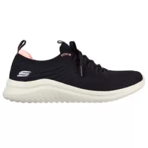 Image of Skechers Ultra Flex 2.0 Fresh Path Trainers - Black