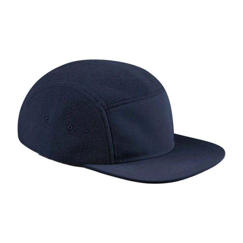 Image of Beechfield Beechfield Men Fleece Camper Cap in Navy Navy One Size Male 5063703676403