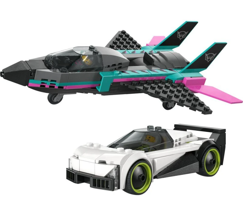 Image of LEGO City 60489 Jet vs. Car Set 5702018056820