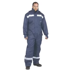 Image of Portwest CS12 Cold-Store Coverall Navy 2XL