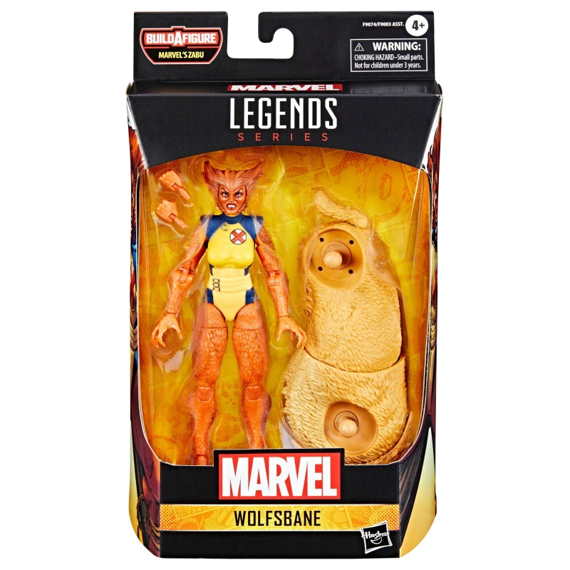 Image of Hasbro Marvel Legends Series Wolfsbane, 6 Comics Collectible Action Figure