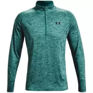 Image of Under Armour Tech half Zip T Mens - Blue