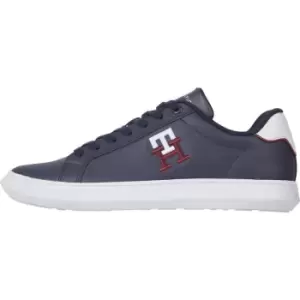 Image of Tommy Hilfiger Cupsole Leather Monogram - Blue