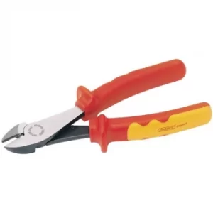 Image of Draper VDE Approved Fully Insulated High Leverage Diagonal Side Cutter, 180mm