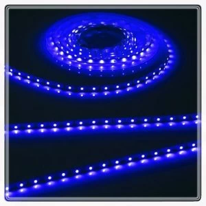 Image of KnightsBridge Blue 24V LED IP20 Flexible Indoor Rope Lighting Strip - 20 Meter