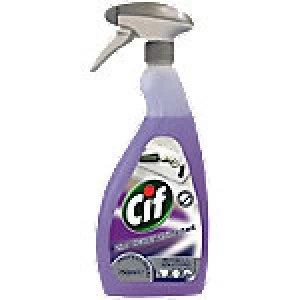 Image of Cif Kitchen Cleaner 2 in 1 Kill Germs Disinfectant Fragrance-free 750ml