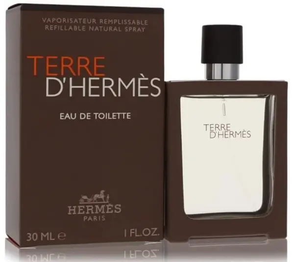 Image of Hermes Terre D'Hermes Eau de Toilette For Him 30ml