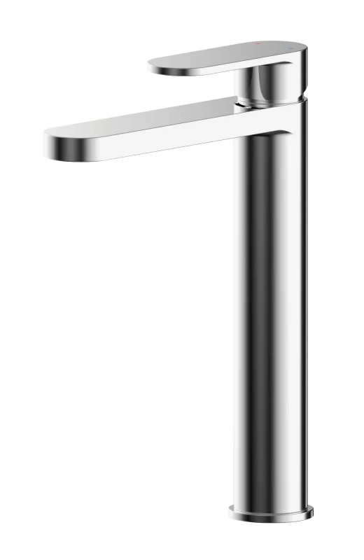 Image of Balterley Round High Rise Mono Basin Mixer Tap Chrome Silver unisex