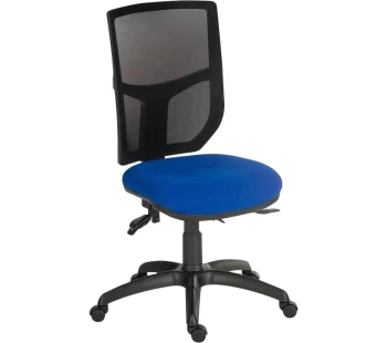 Image of TEKNIK Ergo Comfort Mesh Tilting Operator Chair - Blue