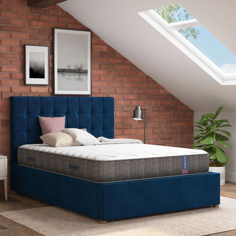 Image of Aspire Aspire Pressure Relief Pocket+ Memory Mattress in White Size: Single White Single Unisex 5057632205902