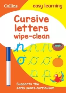 Image of Cursive Letters Age 3-5 Wipe Clean Activity Book : Ideal for Home Learning