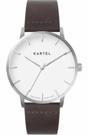 Image of Unisex Kartel Scotland Lewis 40mm Watch KT-LEW-DB-SS