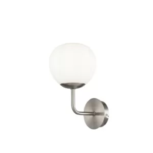 Image of Erich Wall Lamp Nickel, 1 Light, E14