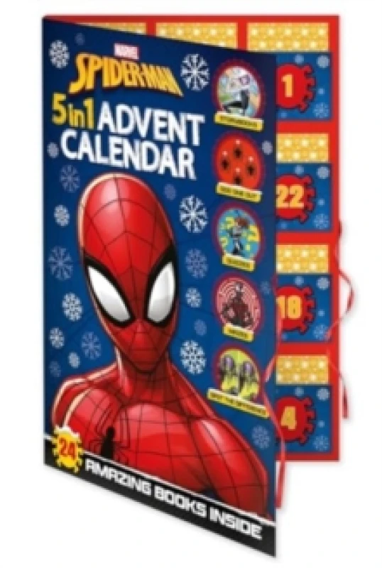 Image of Marvel Spider-Man: 5-in-1 Advent Calendar Paperback / softback