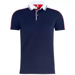 Image of Clique Mens Pittsford Polo Shirt (S) (Dark Navy)