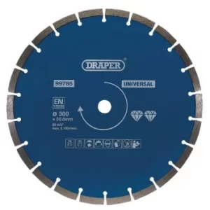 Image of Draper Segmented Diamond Blade, 300mm