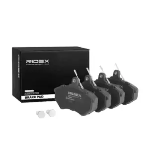 Image of RIDEX Brake pad set 402B0958 Brake pads,Brake pad set, disc brake VW,AUDI,GOLF III (1H1),PASSAT Variant (3A5, 35I),GOLF III Variant (1H5)