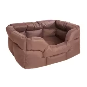 Image of P&L Waterproof Rectangular Medium Softee Bed - Brown