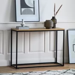 Image of Indio Console Table, Light Wood Light Wood