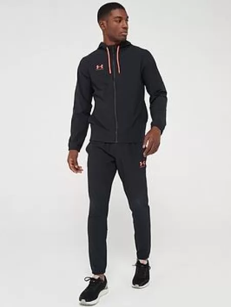 Image of Under Armour Mens Challenger Pro Tracksuit - Black Size 2XL, Men