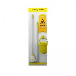 Image of Shadowboard - Cleaning Station Style C Yellow