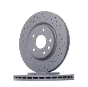 Image of ZIMMERMANN Brake disc VW,FIAT,CHRYSLER 230.2384.52 4779712AA,4779712AB,68192969AA Brake rotor,Brake discs,Brake rotors 68259791AA,K04779712AA
