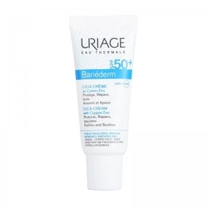 Image of Uriage Bariederm Cica-Cream with Copper-Zinc SPF50 40ml