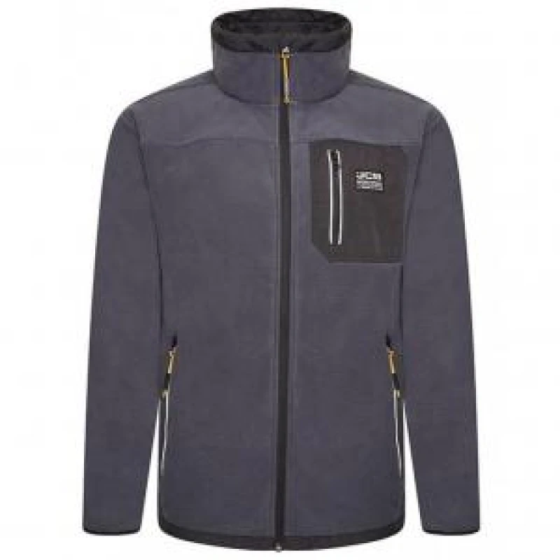Image of JCB Trade Fleece Full Zip Steel Blue M