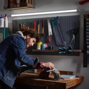 Image of Ledvance Value 20W Cool White LED Slim Batten - 4ft Single