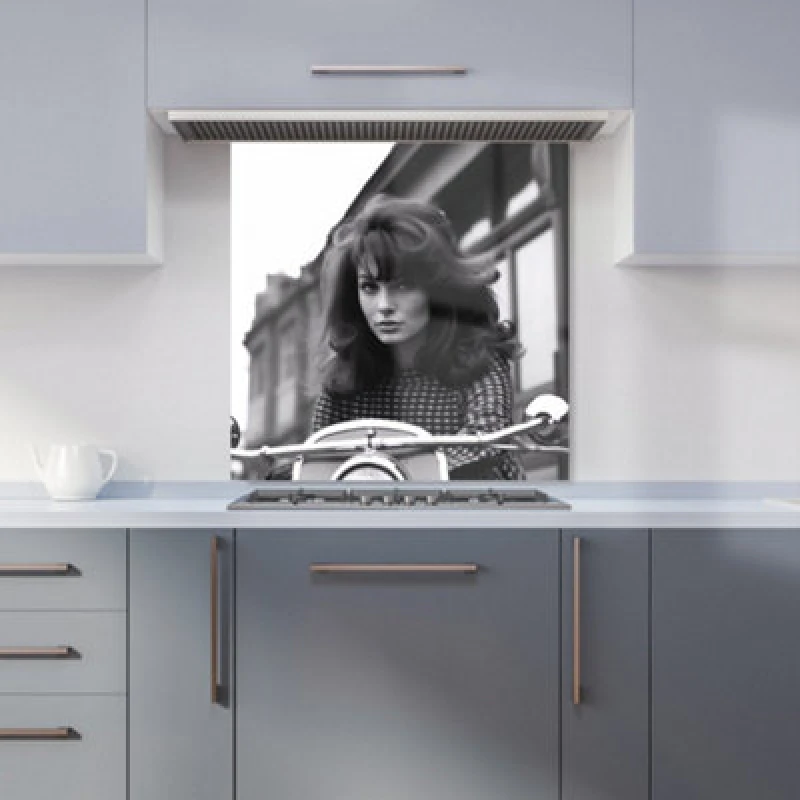 Image of Warren Reed - Designer Piglet On A Beach Holiday Tea Towel in Yellow Yellow Unisex